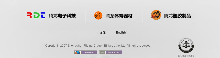 腾龙、体育器材、塑胶制品、电子科技